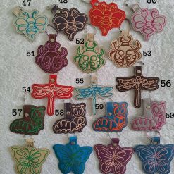 CONTINUOUS LINE ANIMALS & KIDS DESIGNS - BAG TAGS KEYRINGS over 180 designs 4 CONTINUOUS LINE ANIMALS & KIDS DESIGNS - BAG TAGS KEYRINGS over 180 designs 4