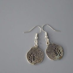 silver tree of life earrings length 25mm width 23mm