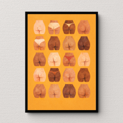 Cheeky Wall Art Poster Print