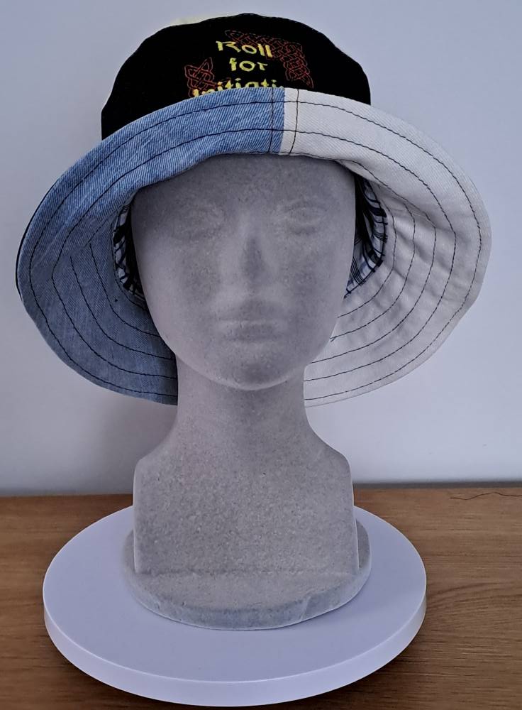 DENIM BUCKET HAT - Dungeons & Dragons - Roll for Initiative DENIM BUCKET HAT - Dungeons & Dragons - Roll for Initiative