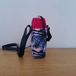 GALAXY SWIRL PRINT water bottle carrier/holder + FREE BOTTLE