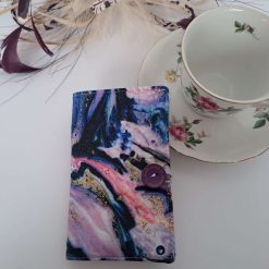 TEA WALLET - Travel tea bag holder - Filled with Twinings Tea sachets- Galaxy print design
