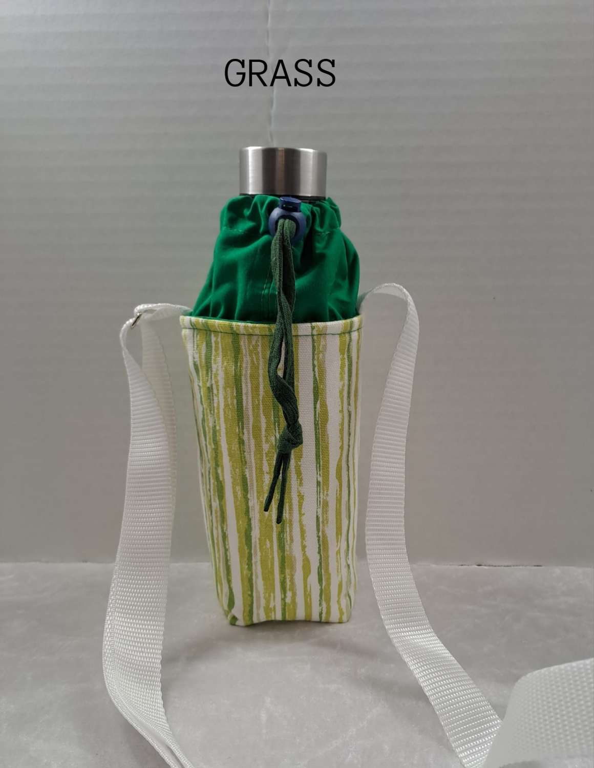 UNEVEN STRIPES Embroidered water bottle carrier/holder + FREE BOTTLE UNEVEN STRIPES Embroidered water bottle carrier/holder + FREE BOTTLE