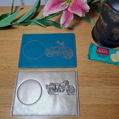 MOTORBIKE Large Drinks Coaster, Mug rug