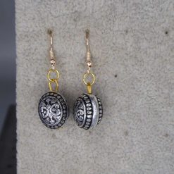 silver-toned filigree drop earrings length 20mm width 14mm 1 silver-toned filigree drop earrings length 20mm width 14mm 1