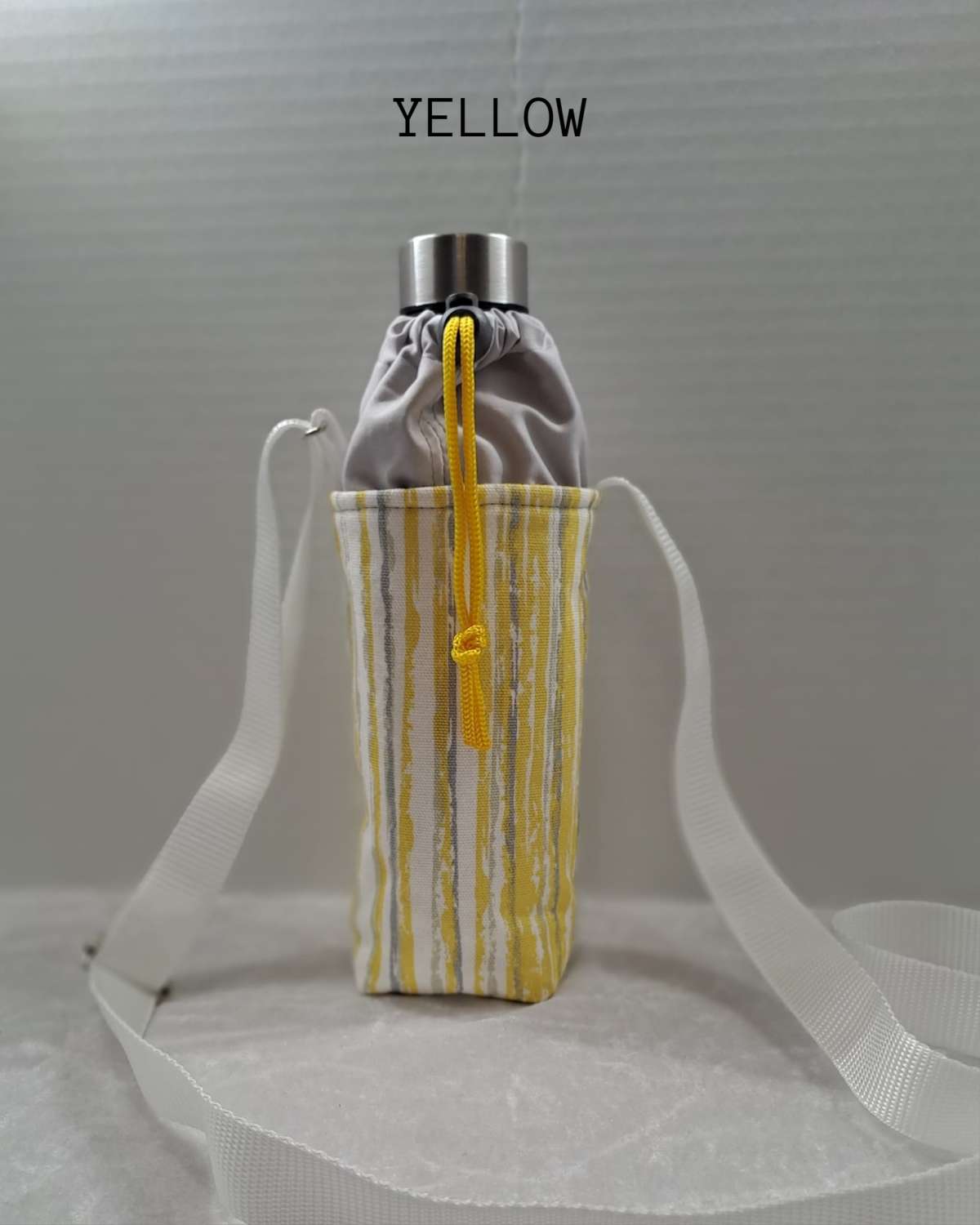 UNEVEN STRIPES Embroidered water bottle carrier/holder + FREE BOTTLE UNEVEN STRIPES Embroidered water bottle carrier/holder + FREE BOTTLE