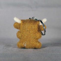 Thistle The Highland Cow - Keychain 2 Thistle The Highland Cow - Keychain 2