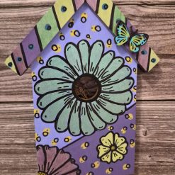 Hand Painted Wooden Plaque - Bee - Bronzed Bee