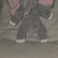 Handmade Baby Bundle – Large Crochet Elephant Plush & Soft 36"x32" Blanket Gift Set 4