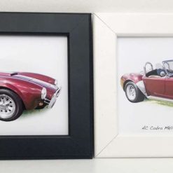 AC Cobra Mk111 - 4x6" (10x15cm) Picture in Black or White Frame