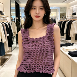 Chloe Crocheted Summer Top