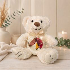 Personalised Photo Teddy Bear | Custom Birth Details Keepsake Gift