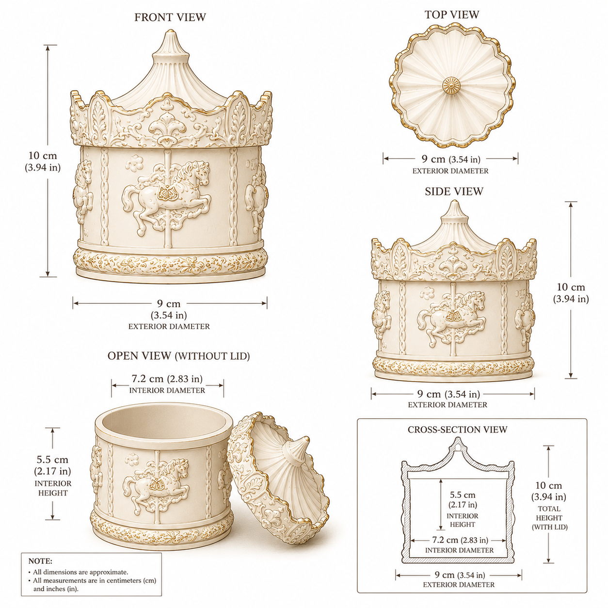 Carousel Keepsake Box Carousel Keepsake Box