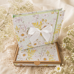 Handmade Floral Notebook - Daisy 1 Handmade Floral Notebook - Daisy 1
