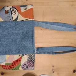 Upcycled Denim Shoulder Bag 4 Upcycled Denim Shoulder Bag 4