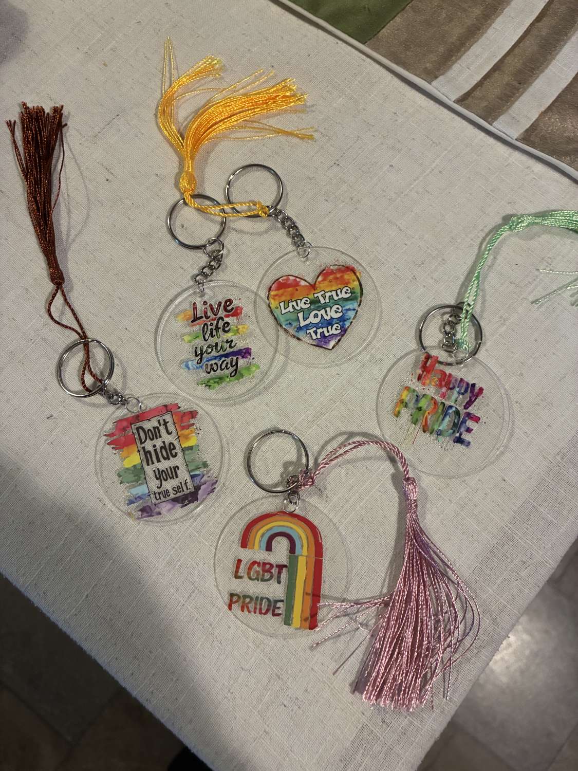 Pride products. Pride products.