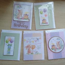 Birthday Card Female Set of 5 - Birthdays in Acorn Wood 1