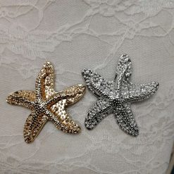 starfish brooch, starfish pin, pin, fashion starfish, starfish pin, brooch Gold or Silver