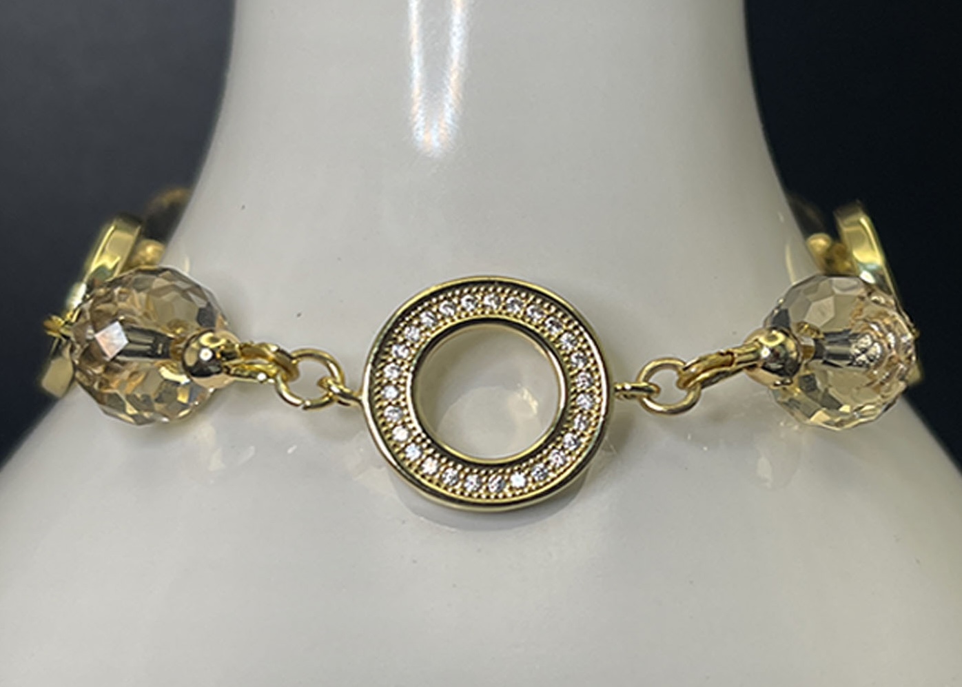 Champagne Halo Bracelet Champagne Halo Bracelet