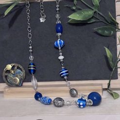 SCRAP ALCHEMY - Necklace - Blue Pulse