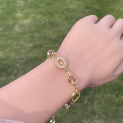 Champagne Halo Bracelet 6 Champagne Halo Bracelet 6