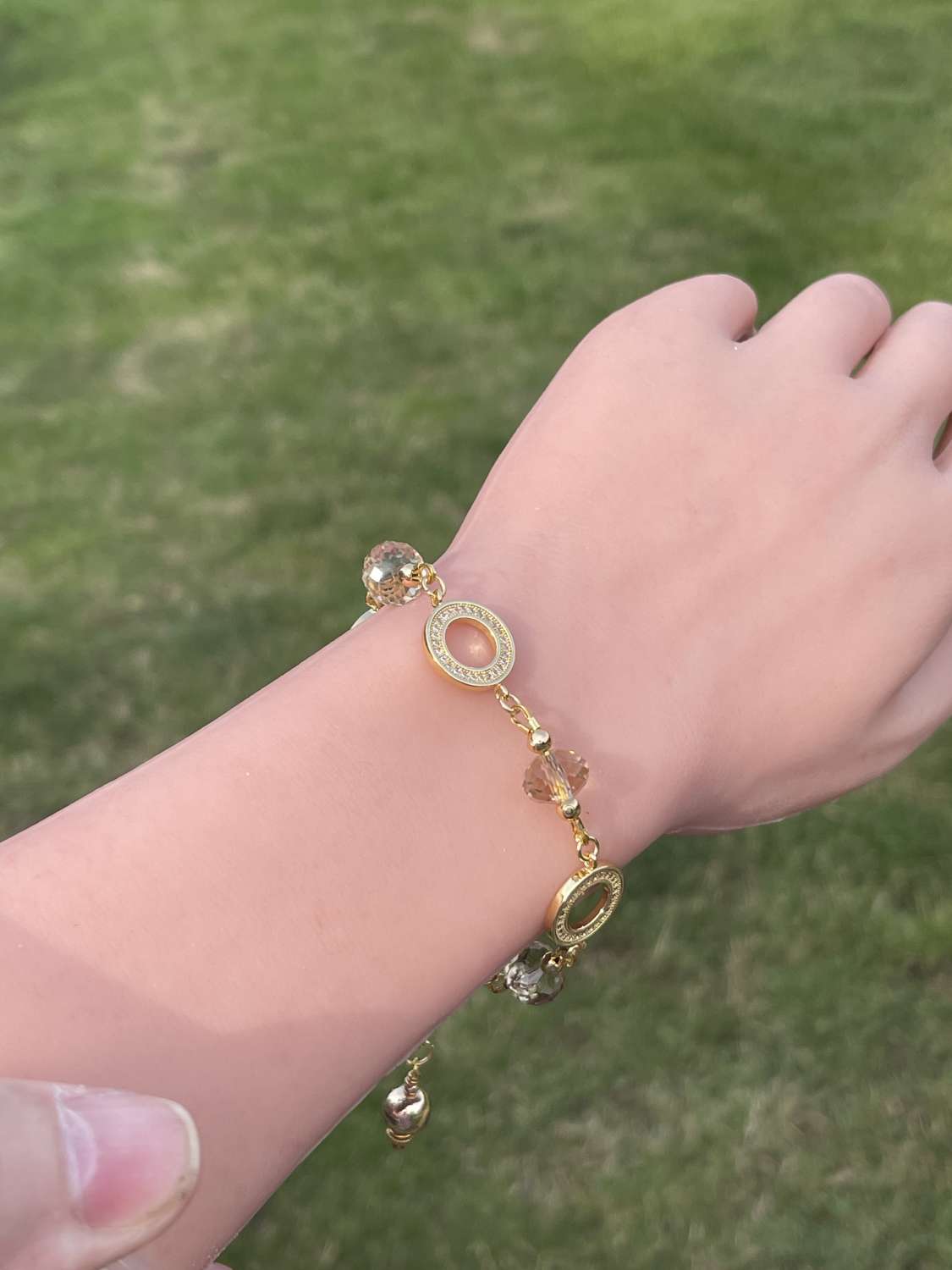 Champagne Halo Bracelet Champagne Halo Bracelet