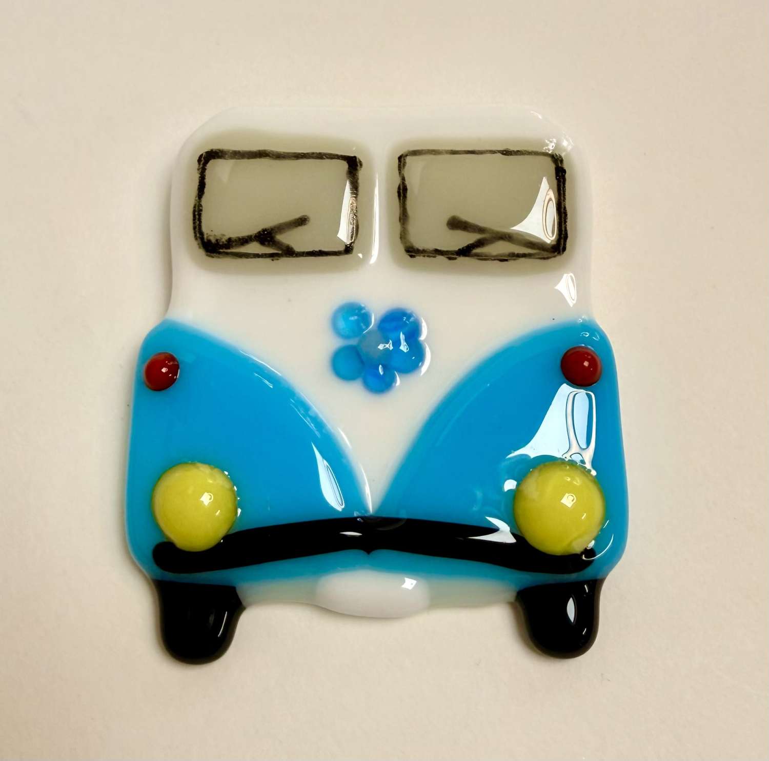 Mini campervan magnet - Lime Green Mini campervan magnet - Lime Green