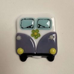 Mini campervan magnet - Lime Green