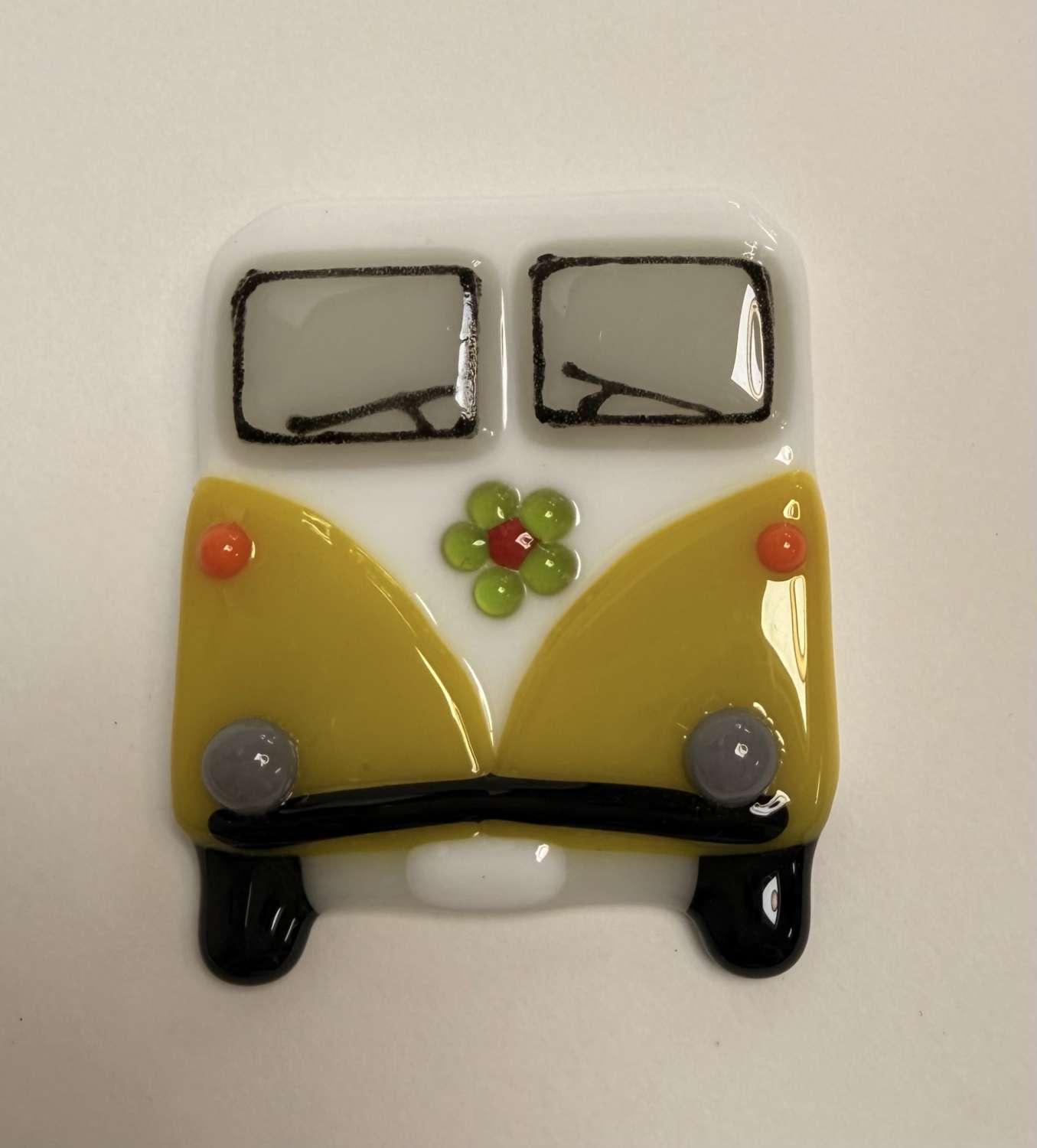 Mini campervan magnet - Lime Green Mini campervan magnet - Lime Green