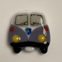 Mini campervan magnet - Lime Green