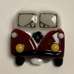 Mini campervan magnet - Lime Green