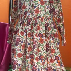Wigwam print dress