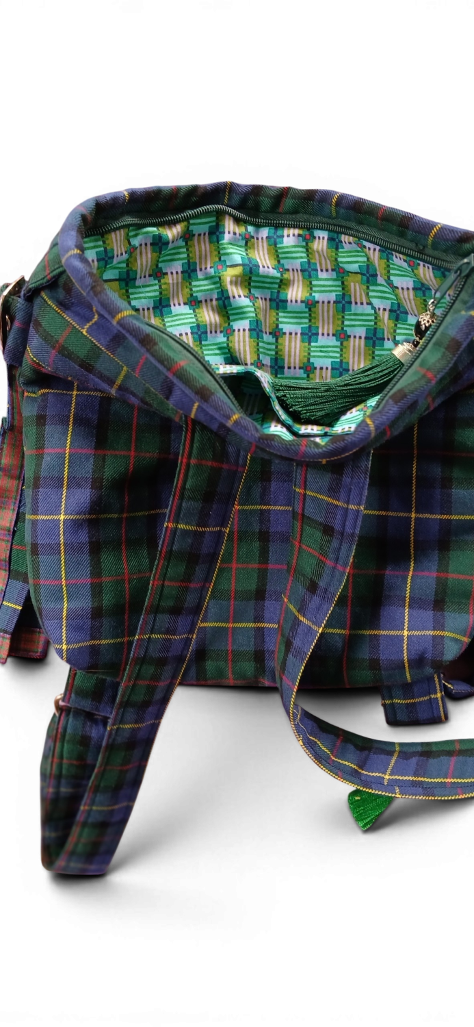 WEE KILTIE BACKPACK in MacLeod Tartan WEE KILTIE BACKPACK in MacLeod Tartan