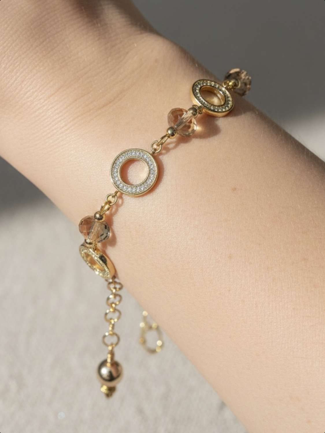 Champagne Halo Bracelet Champagne Halo Bracelet