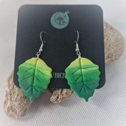 Ombre Leaves Earrings 3