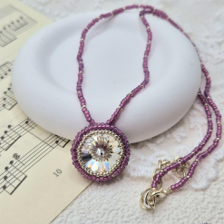 Genuine Crystal Beaded Necklace