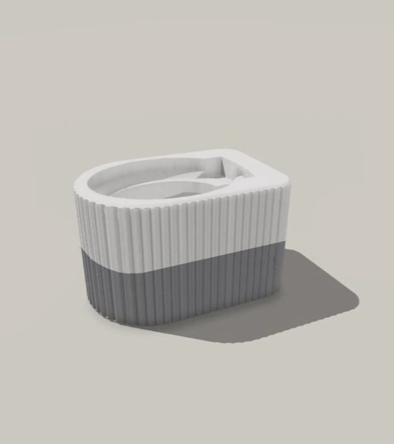Oral B Compatible Toothbrush Holder | Stripes Waves Honeycomb Pattern Wall Mount, Cable Tidy Oral B Compatible Toothbrush Holder | Stripes Waves Honeycomb Pattern Wall Mount, Cable Tidy