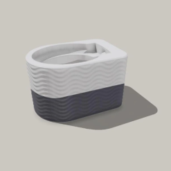 Oral B Compatible Toothbrush Holder | Stripes Waves Honeycomb Pattern Wall Mount, Cable Tidy 2 Oral B Compatible Toothbrush Holder | Stripes Waves Honeycomb Pattern Wall Mount, Cable Tidy 2