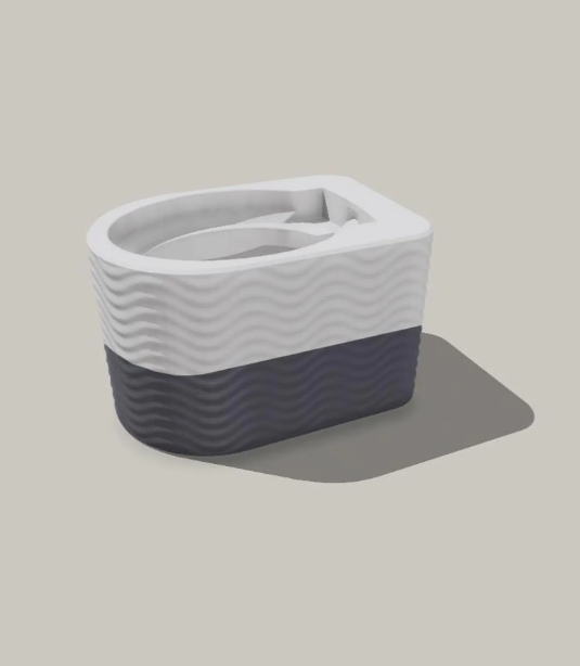 Oral B Compatible Toothbrush Holder | Stripes Waves Honeycomb Pattern Wall Mount, Cable Tidy Oral B Compatible Toothbrush Holder | Stripes Waves Honeycomb Pattern Wall Mount, Cable Tidy