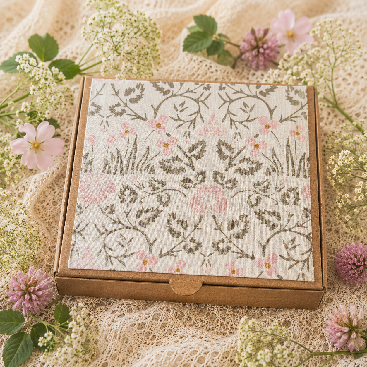 William Morris Fabric Notebook & Gift Box William Morris Fabric Notebook & Gift Box