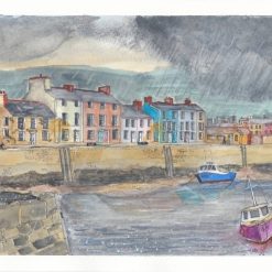 Aberaeron in the Rain