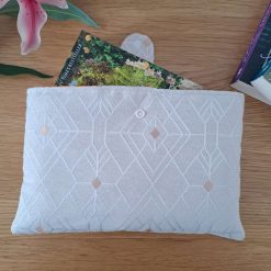 Book sleeve - CREAM DIAMONDS