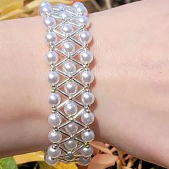 Pearl Lattice Bracelet -Ready to Wear