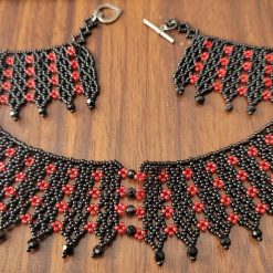 Midnight Embers Necklace - Ready to Wear