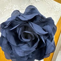 Beautiful Hot Pink flower/rose, flower pin, bridal rose, flower, fabric rose, corsage, bridal corsage, corsages, extreme corsage, flowers