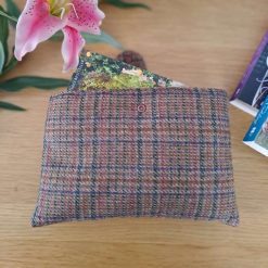 Book sleeve - CHECKS - Lord of the manor, wool