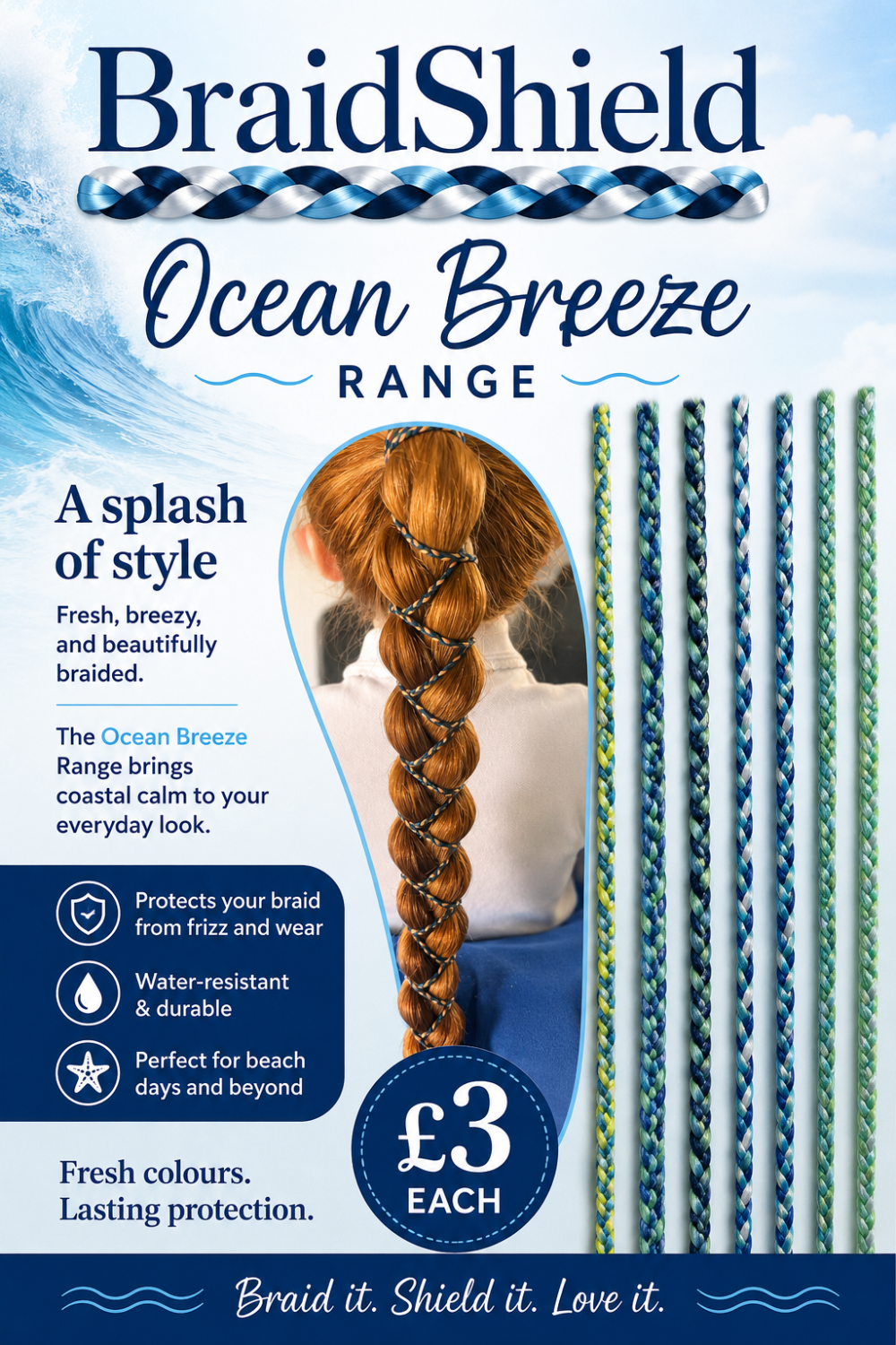 Ocean Breeze BraidShields Ocean Breeze BraidShields