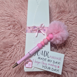 Pom pom pen gift box
