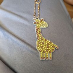 Giraffe keyring