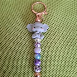 Elephant keyring